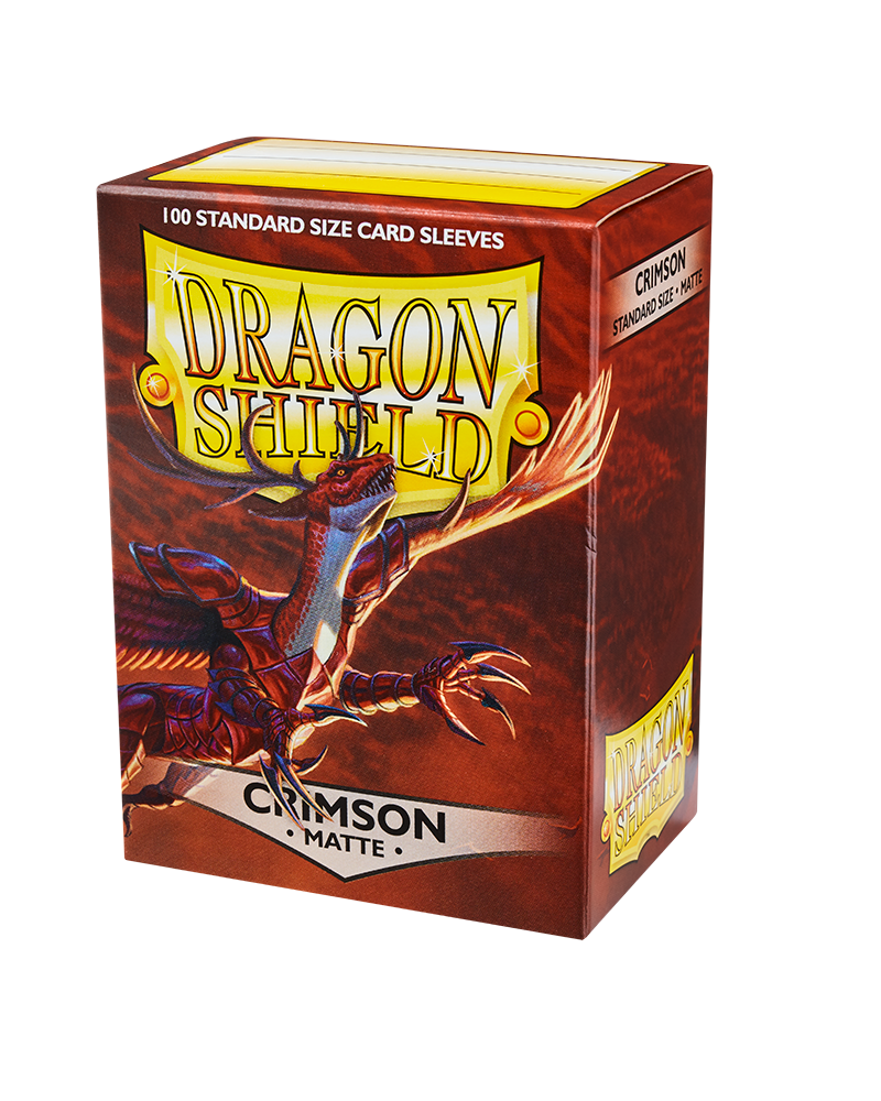 Dragon Shield 100 Matte Crimson Standard