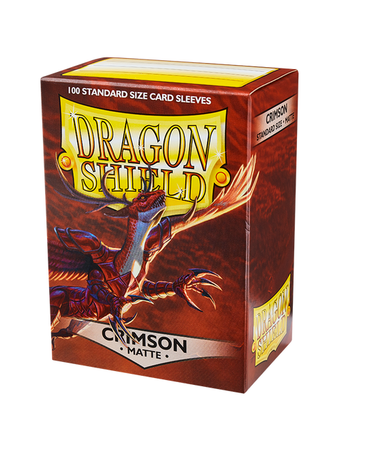 Dragon Shield 100 Matte Crimson Standard