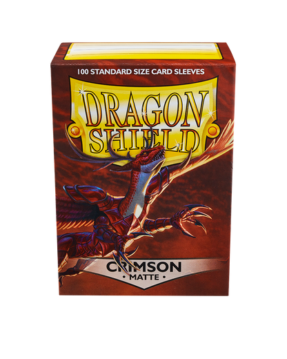 Dragon Shield 100 Matte Crimson Standard