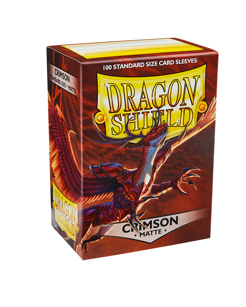 Dragon Shield 100 Matte Crimson Standard