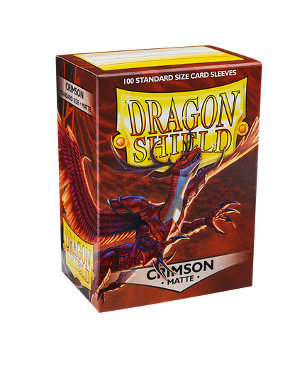 Dragon Shield 100 Matte Crimson Standard