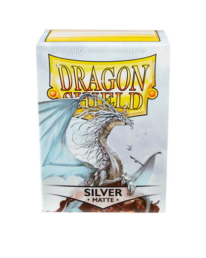 Dragon Shield 100 Matte Silver Standard