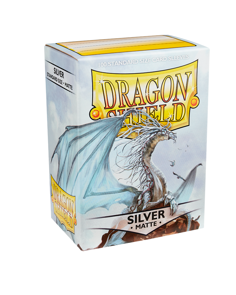 Dragon Shield 100 Matte Silver Standard