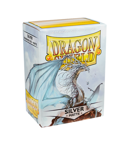 Dragon Shield 100 Matte Silver Standard